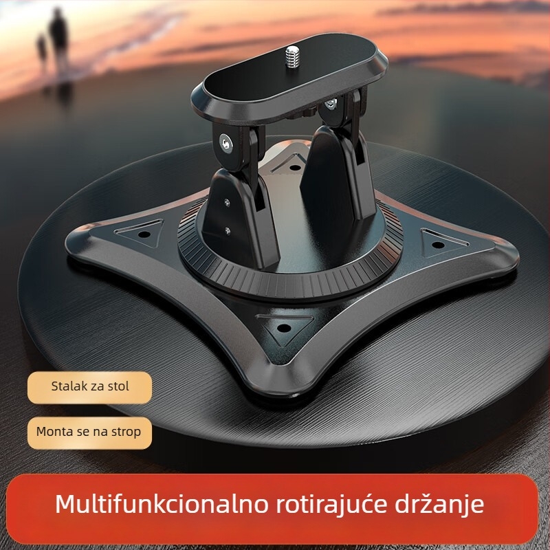 Stolni nosač projektora s 360° pan-tilt rotacijom i trokutastom podrškom, kompatibilan s Konka projektorima