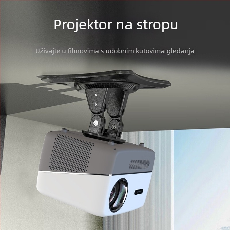 Stolni nosač projektora s 360° pan-tilt rotacijom i trokutastom podrškom, kompatibilan s Konka projektorima