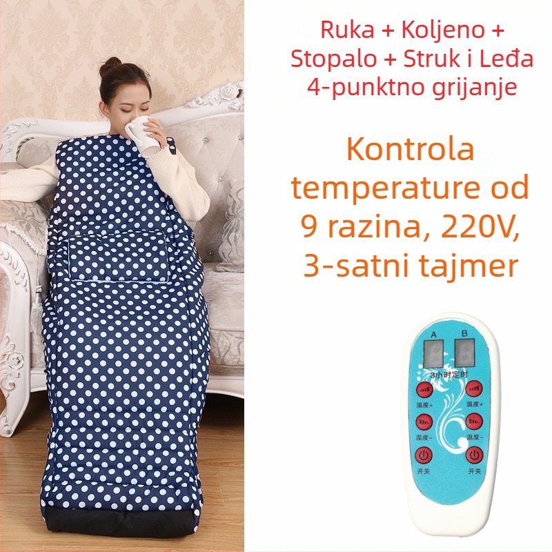 Papuče s grijanom uložkom USB – muške kućne papuče od prave kože Xiang Nuanyi