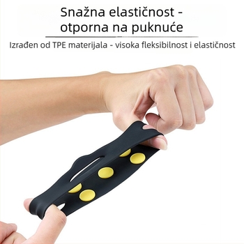 Cramponi za cipele s 5 bodljama za djecu – silikon, za vanjsku upotrebu, snijeg i led