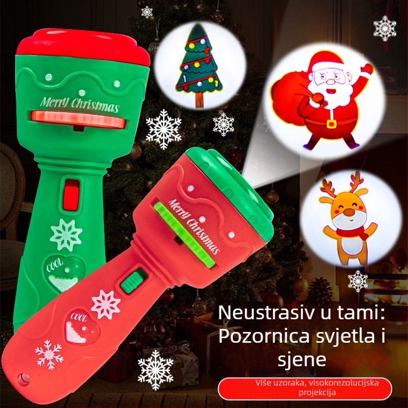 Projekcijska igračka – ručna svjetlosna projekcija za djecu — Materijal: plast/guma; Pogodno za uzrast 4–6 godina; 3C kod: 2023152202045704; Artikal: 5588