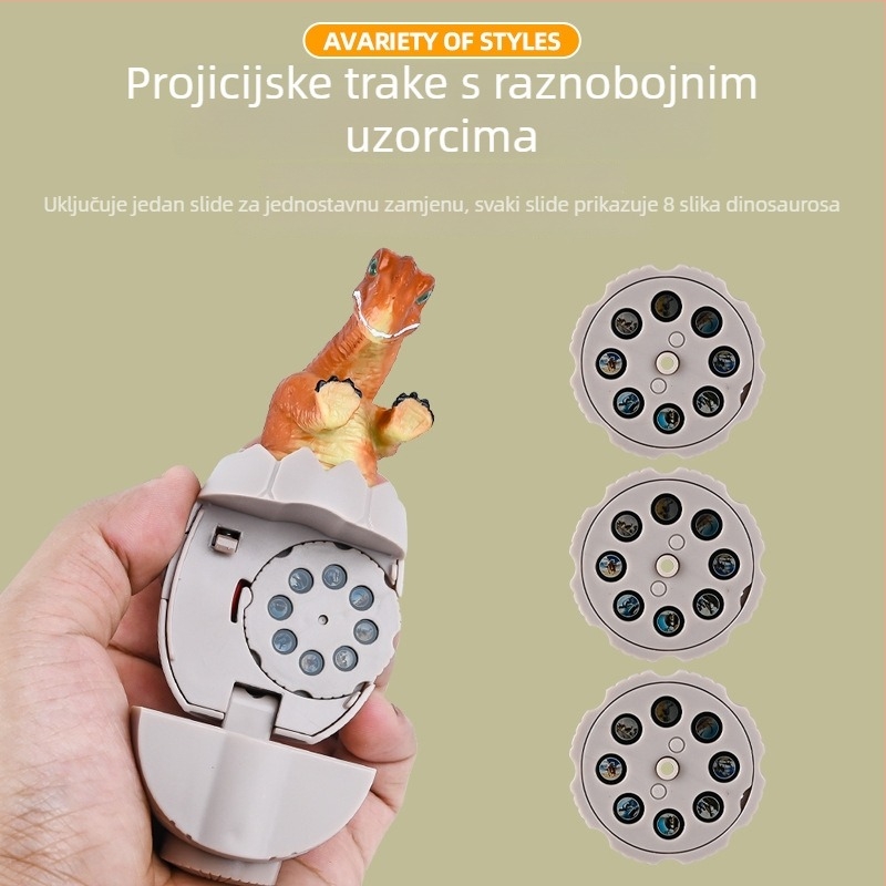 Projekcijska LED igračka s zvjezdanim nebom za djecu 0–3 godine, edukativna interaktivna priča za laku noć