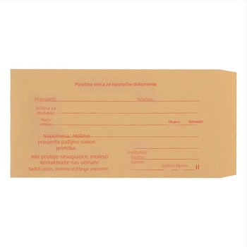 Novčana kuverta od kraft papira, kineskog stila, model 985, za poklon