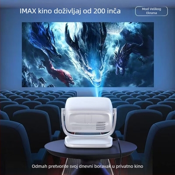 Skyworth kućni projektor s 1080p rezolucijom, 220 lm svjetline, 65W snage (Rezolucija: 1080p, Svjetlina: 220 lm, Snaga: 65W)