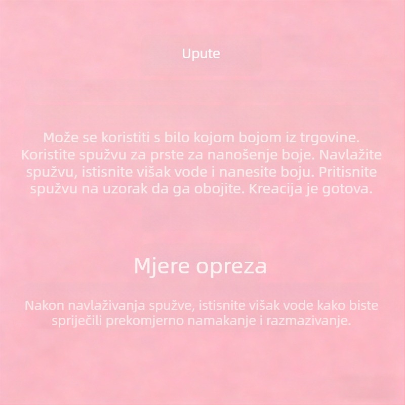 Dječja šablona za crtanje lica za scenski makeup – ABC CT124, akril, ekskluzivna međunarodna opskrba
