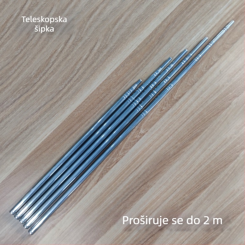 Joy metalni teleskopski stalak za balone – minimalistički stil, rekvizit za uređenje prostora