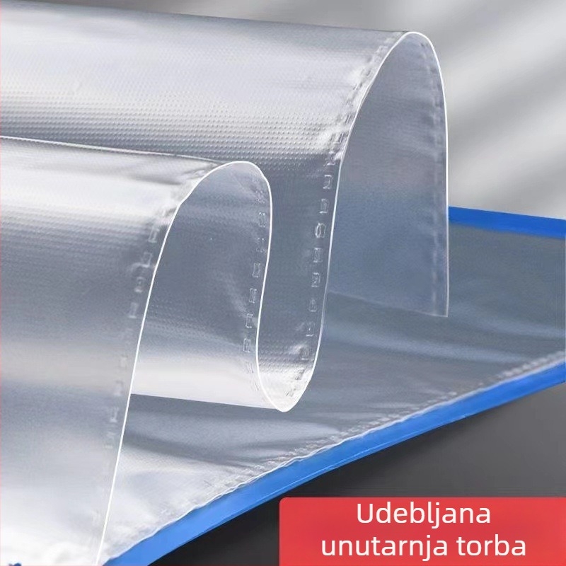 Plastični dokument folder s umetljivim stranicama, višestruke džepove, model WJJ, kapacitet 10 stranica, debljina 10, debljina materijala 60