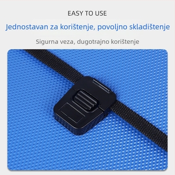 A4 prijenosna višeslojna akordeonska mapa s uredskim klipom, plastični materijal, 13 pretinaca, debljina 1,2 mm
