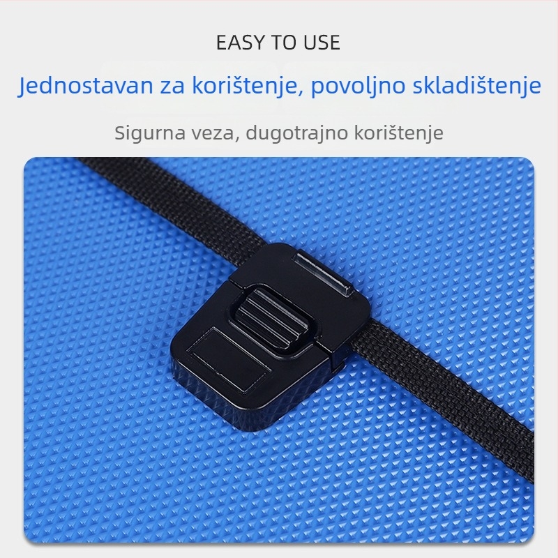 A4 prijenosna višeslojna akordeonska mapa s uredskim klipom, plastični materijal, 13 pretinaca, debljina 1,2 mm