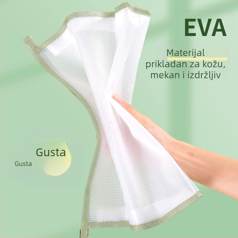 Prozirna EVA torba za dokumente sa zatvaračem, veliko kapaciteta, za učenike