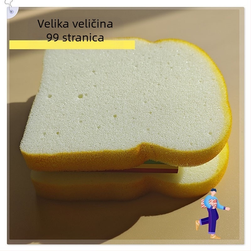 Lepljive bilješke s temom kruha, 60 listova, osnovno pakiranje, Brilliant Color