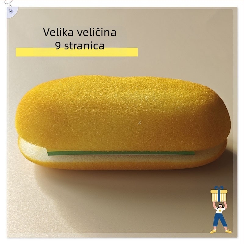 Lepljive bilješke s temom kruha, 60 listova, osnovno pakiranje, Brilliant Color