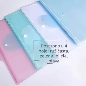 A3 organizator za testne papire i učne dokumente – plastični, model A10633, bez prilagođenog logotipa