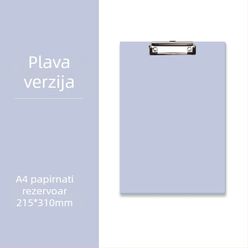A4 klips ploča za konferencije s prilagođenim logotipom na omotu, ploča za pisanje, može se objesiti (klip ploča; ispis logotipa; prilagodba; fiksna veličina 210; stražnji širina 210 mm)