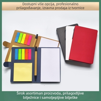 Blok bilježnica od Kraft papira - samoljepljiv, lomljiv, po mjeri, u obliku izvanzemljaka