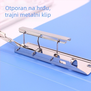 Klip Kang Bai PP za račune — modeli B3591/B3592/B3593 (s kutijom), B3596; materijal: PP; tip: jednostrani klip; pogodan za račune