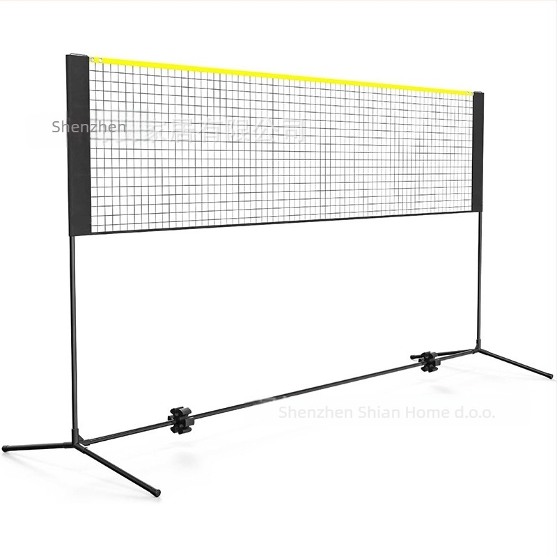 Mreža za trening badminton, vanjska upotreba, sklopiva, prijenosna, s standardnom instalacijom