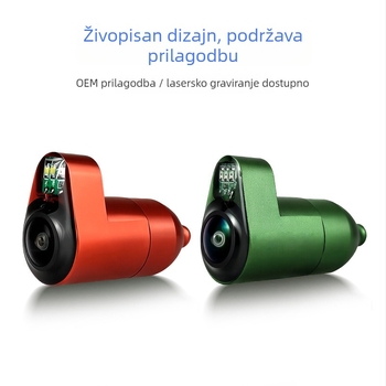 Podvodna HD kamera za ribolov s rasponom dubine 0.6-30 m, DC napajanje 10-18V, branda Fish Ring View, sonar za ribolov