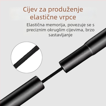 Mreža za badminton – prenosna, pomična, jednostavno za postavljanje; Materijal: najlon, čelik; Pogodna za badminton i stolni tenis