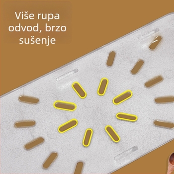 Crown PC odvodički stalak za posuđe s odvodnom pločom - moderni minimalistički stil, materijal PC, izlazi 2024