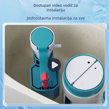 Set dodatne opreme za WC: ulazni ventil spremnika, ventil za ispiranje, dovod vode, ispušni ventil — CE potvrda; Materijal: Drugo; Marka: Drugo