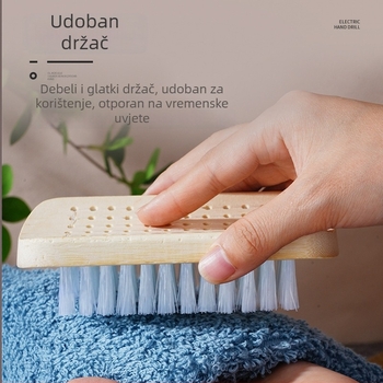 Bambusna četka za pranje rublja s tvrdim vlaknima, za čišćenje – 60 g, kutija 400 kom