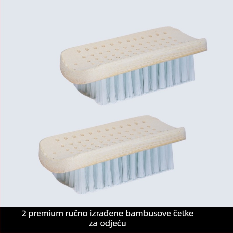 Bambusna četka za pranje rublja s tvrdim vlaknima, za čišćenje – 60 g, kutija 400 kom
