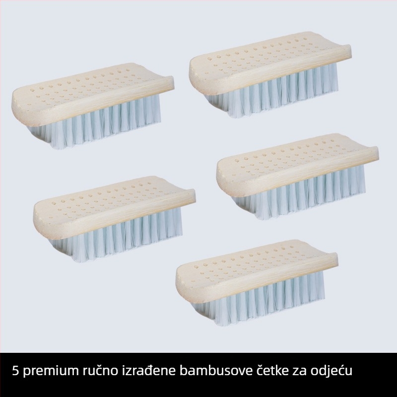 Bambusna četka za pranje rublja s tvrdim vlaknima, za čišćenje – 60 g, kutija 400 kom