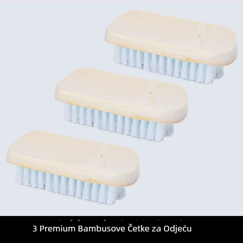 Bambusna četka za pranje rublja s tvrdim vlaknima, za čišćenje – 60 g, kutija 400 kom