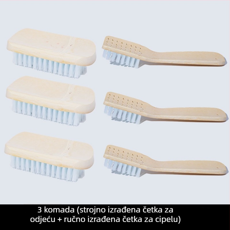 Bambusna četka za pranje rublja s tvrdim vlaknima, za čišćenje – 60 g, kutija 400 kom
