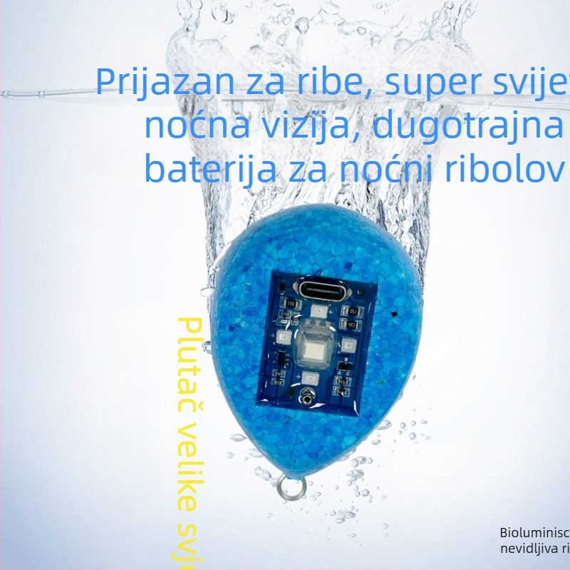 Plutajući visoki svjetleći plovak s noćnim vidom — Haiqi, Šifra proizvoda: HQ Floating High Light, Materijal: pjena, Potisak: 36G