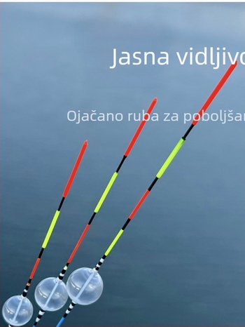 Vertikalna drift pluta za ribolov | Marka Yi Hu | Materijali: PP, staklena vlakna