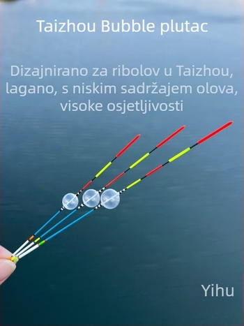 Vertikalna drift pluta za ribolov | Marka Yi Hu | Materijali: PP, staklena vlakna