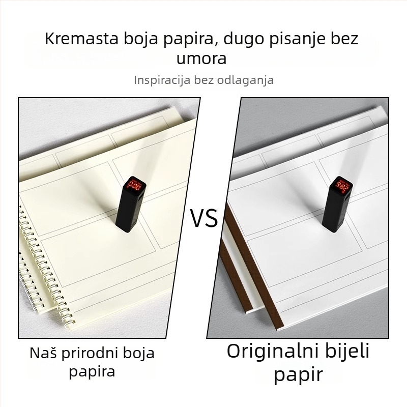 Victor bilježnica | PP naslovnica | unutarnji papir prirodne boje | 120 g/m² papir | kreativan stil bilježnice