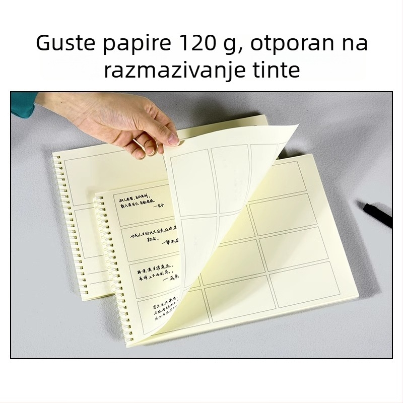 Victor bilježnica | PP naslovnica | unutarnji papir prirodne boje | 120 g/m² papir | kreativan stil bilježnice