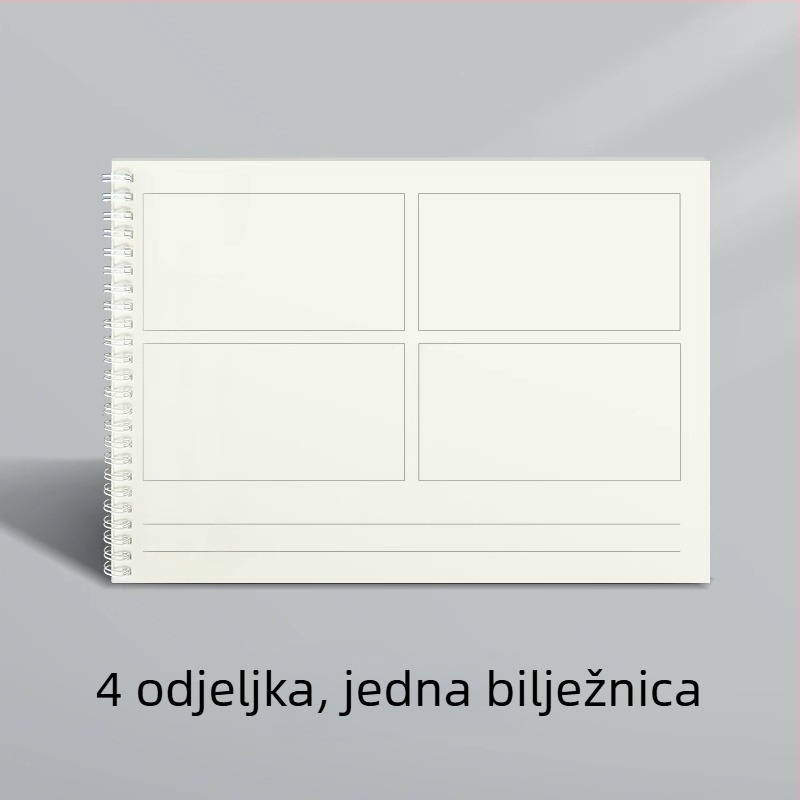 Victor bilježnica | PP naslovnica | unutarnji papir prirodne boje | 120 g/m² papir | kreativan stil bilježnice