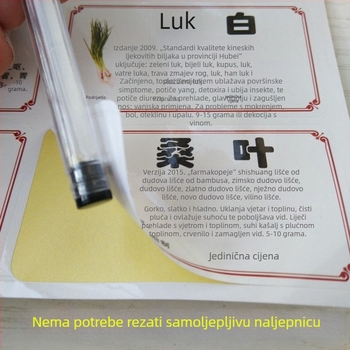 Xinxin naljepnica za ormar s nazivom – samoljepljiva etiketa upute, nije uvoz, bez IP odobrenja
