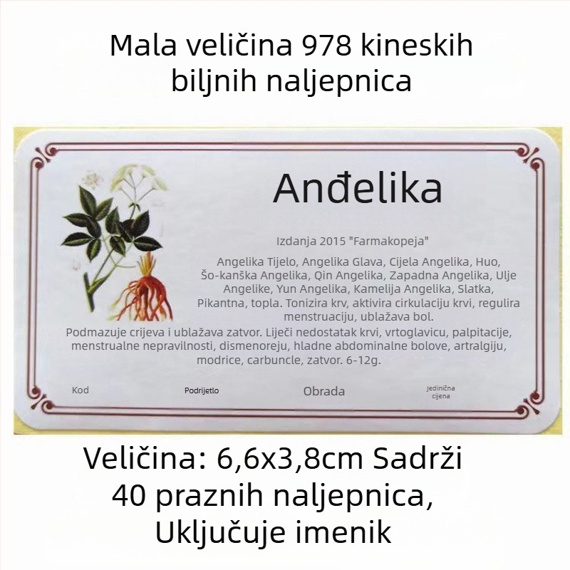 Xinxin naljepnica za ormar s nazivom – samoljepljiva etiketa upute, nije uvoz, bez IP odobrenja