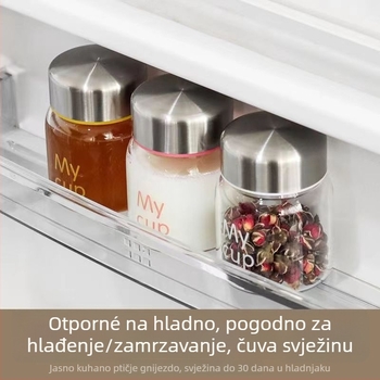 DC boca od borosilikatnog stakla za Bird's Nest, kapacitet ispod 300 ml, okruglog oblika, kompatibilno s mikrovalnom pećnicom.