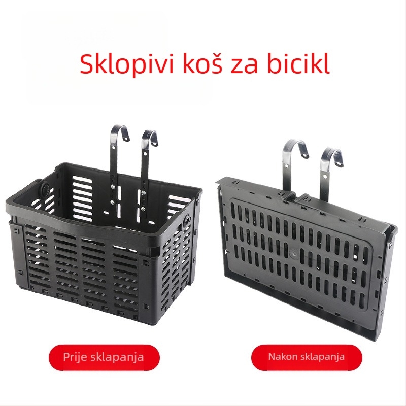 Košarica za bicikl plastična kutu