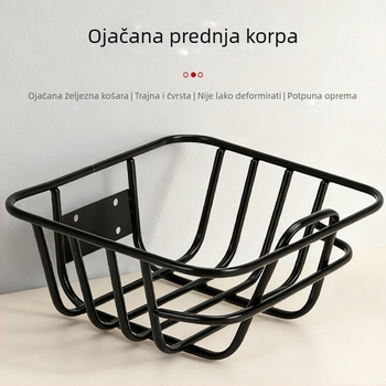 Prednja košara za bicikl, željezo, GH-980