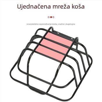Prednja košara za bicikl, željezo, GH-980