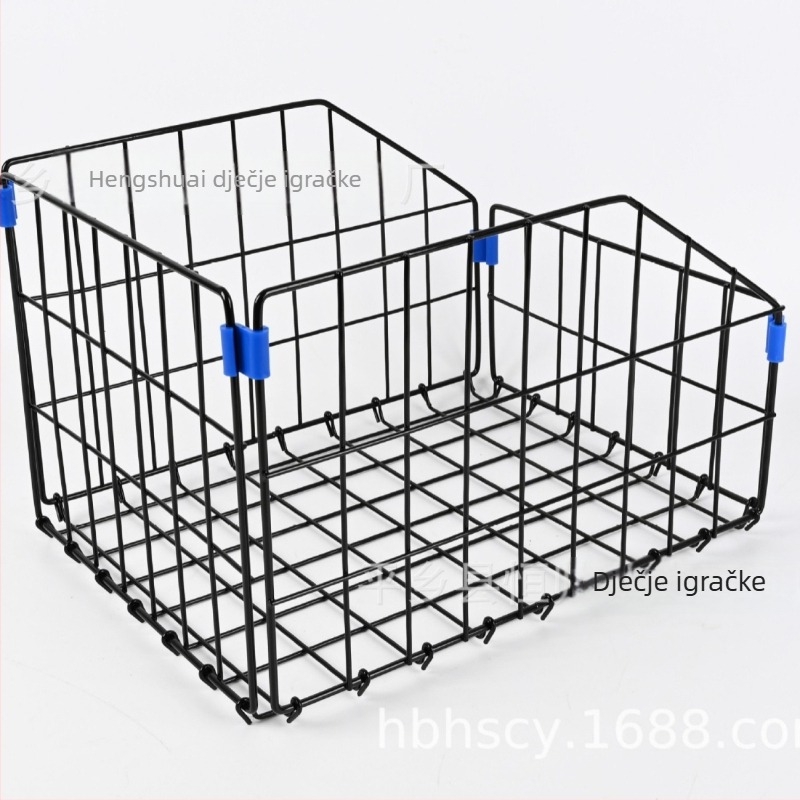 Zadnja košara za bicikl, sklopiva, velika zapremina; Materijal: Željezo; Vrsta: Košara za bicikl; Marka: Hengshuai; Specifikacije: 42×32×4