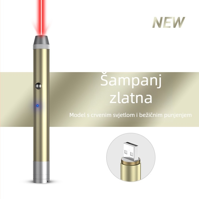 Whist laserska svjetiljka s laserskom indikacijom – za prodaju, pješčani stol, nastavu i trenera; pakiranje 100 kom; materijal plastika