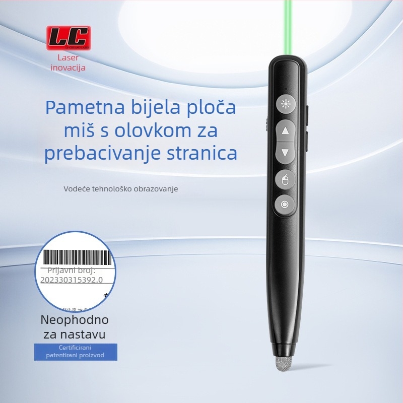 Lichuang Page Turner Pen – zaslon i dodirni zaslon; za nastavu u osnovnoj i srednjoj školi; plastično kućište; kutija s 100 komada.