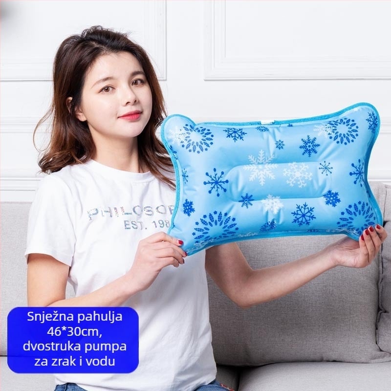 Ledeni jastuk s PVC tkaninom i punjenjem ledenih kristala za hlađenje i prevenciju vrućine; univerzalna upotreba, prilagodba dostupna.