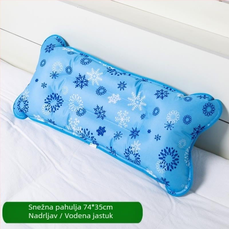 Ledeni jastuk s PVC tkaninom i punjenjem ledenih kristala za hlađenje i prevenciju vrućine; univerzalna upotreba, prilagodba dostupna.