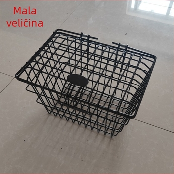 Željezna košara za bicikl za stražnji nosač