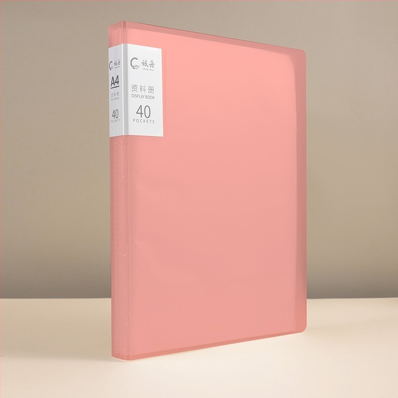 PP prozirna insert mapa za A3 informativnu knjižicu, 20–30 stranica, vanjski panel 0,8 mm, unutarnja stranica 0,035 mm