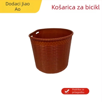 Prednja košara za bicikl, univerzalna ugradnja, plastika, velika zapremina